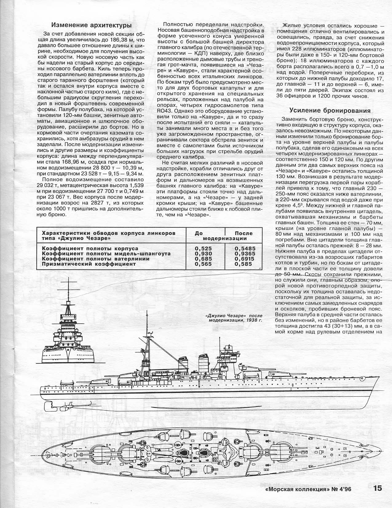 Линкор «Джулио Чезаре» («Новороссийск»)линкор новороссийск рисунок